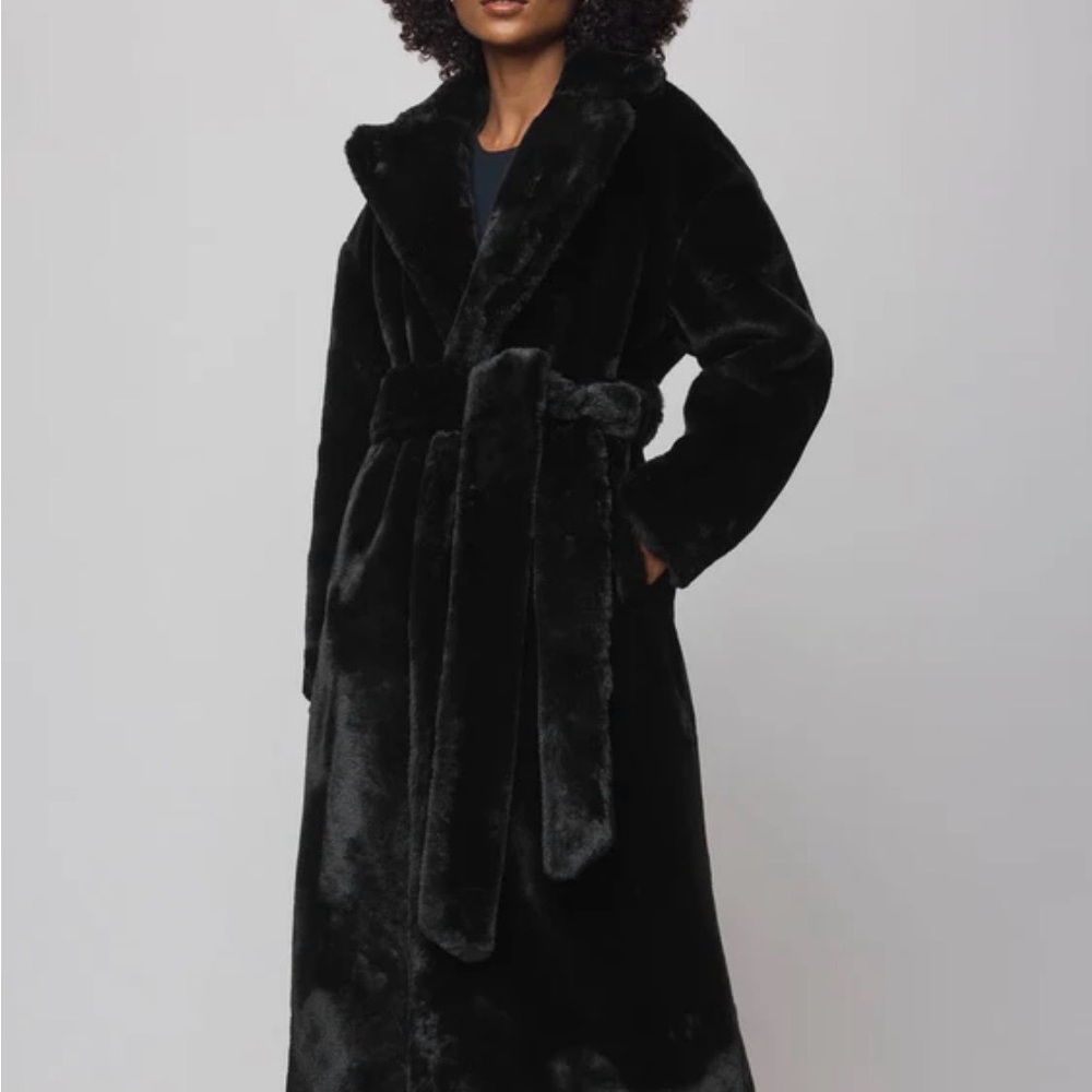 Splendid Black Teddy Jacket